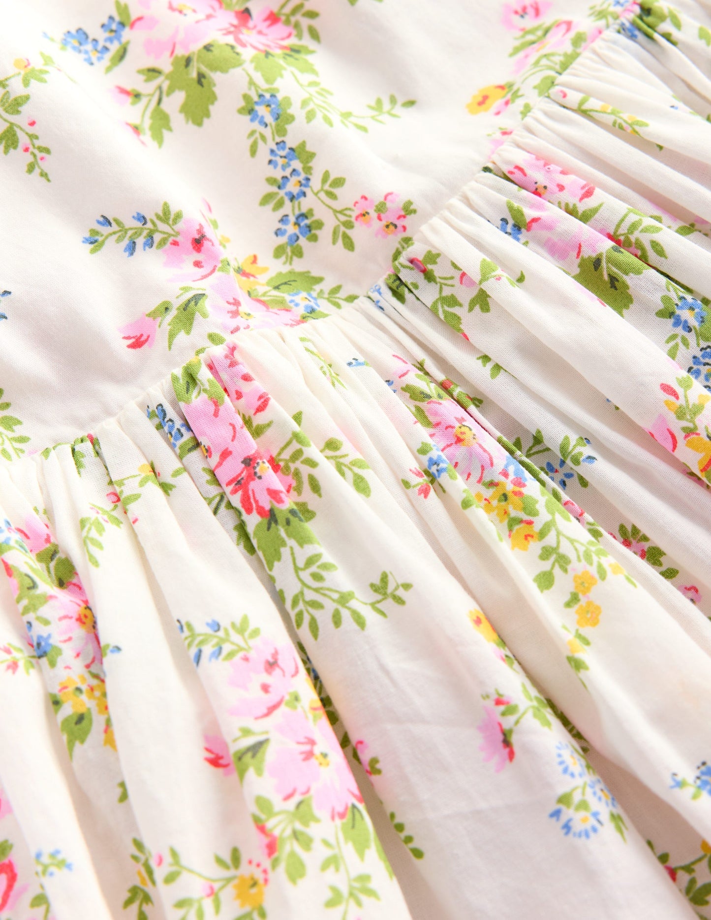 Broderie Back Detail Dress-Soft Ivory Rosa
