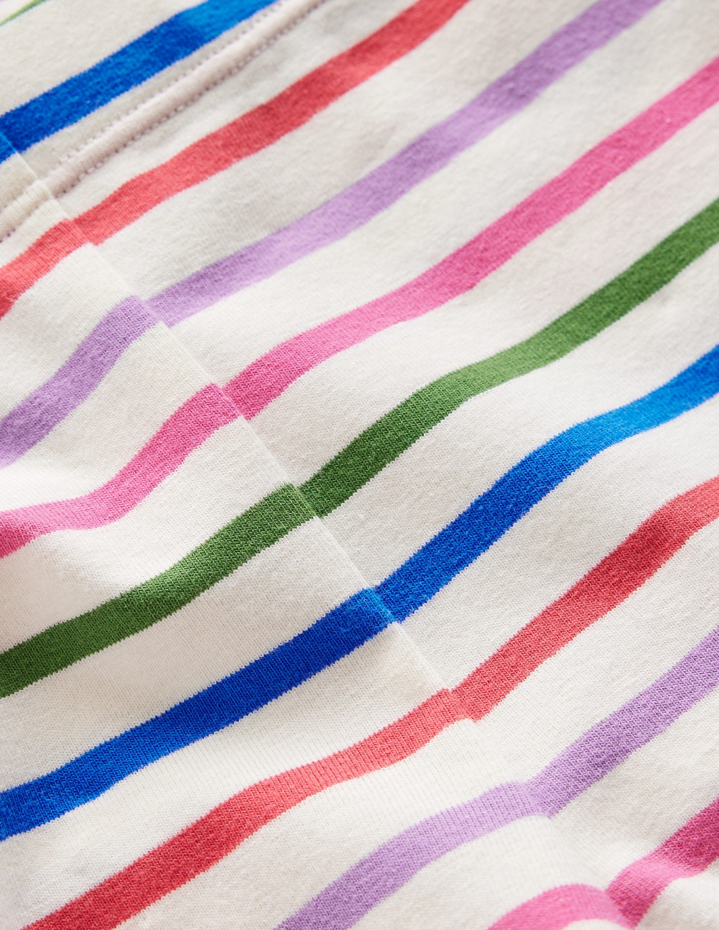 Biker Shorts-Multi Stripe