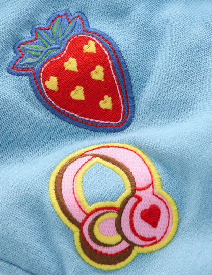 Bobbie Appliqué Sweatpants-Glacier Lake Badges