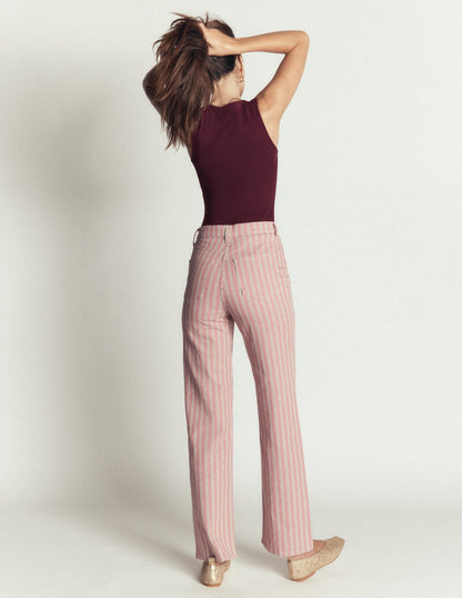 Brooke Double Layer Tank-Dark Cherry