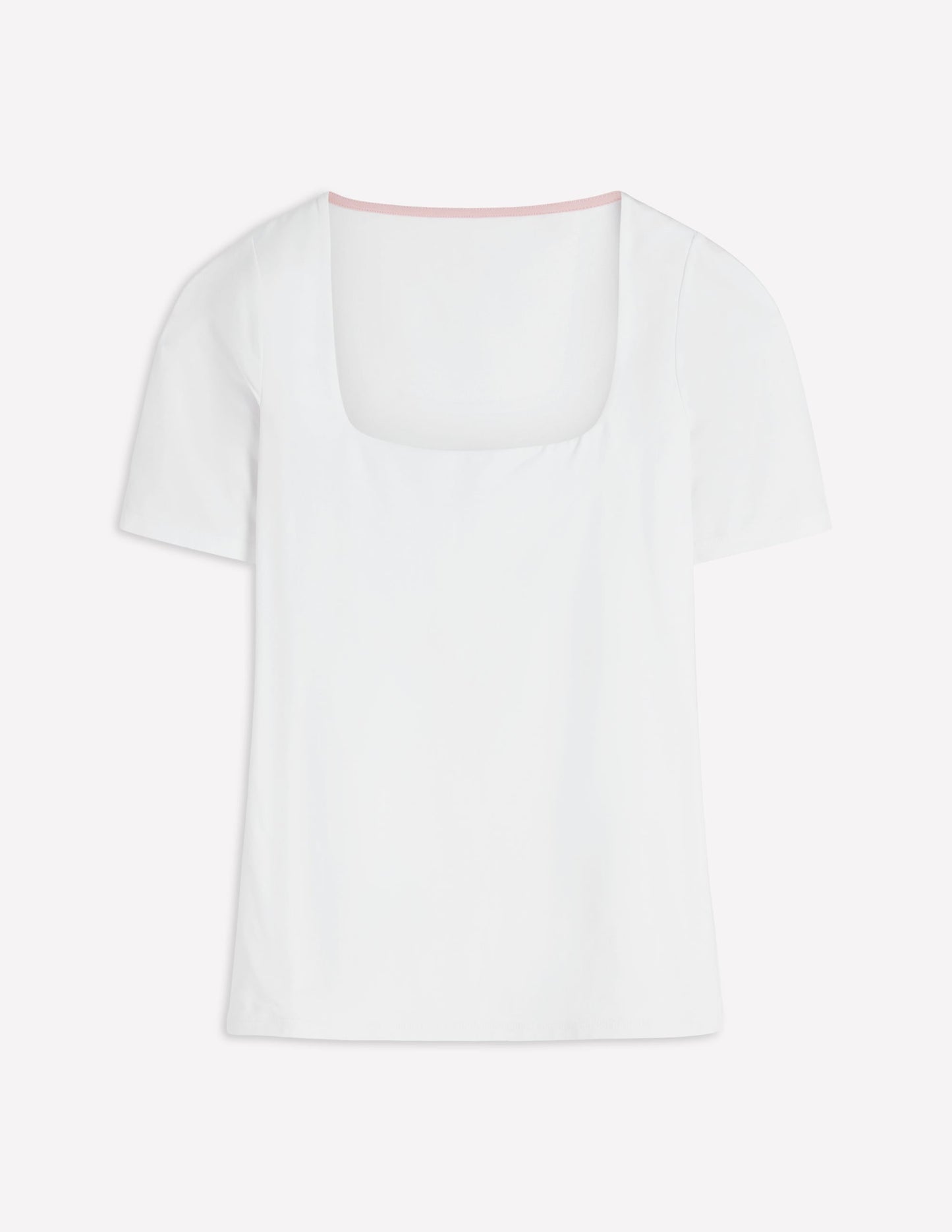 Brooke Double Layer T-shirt-White
