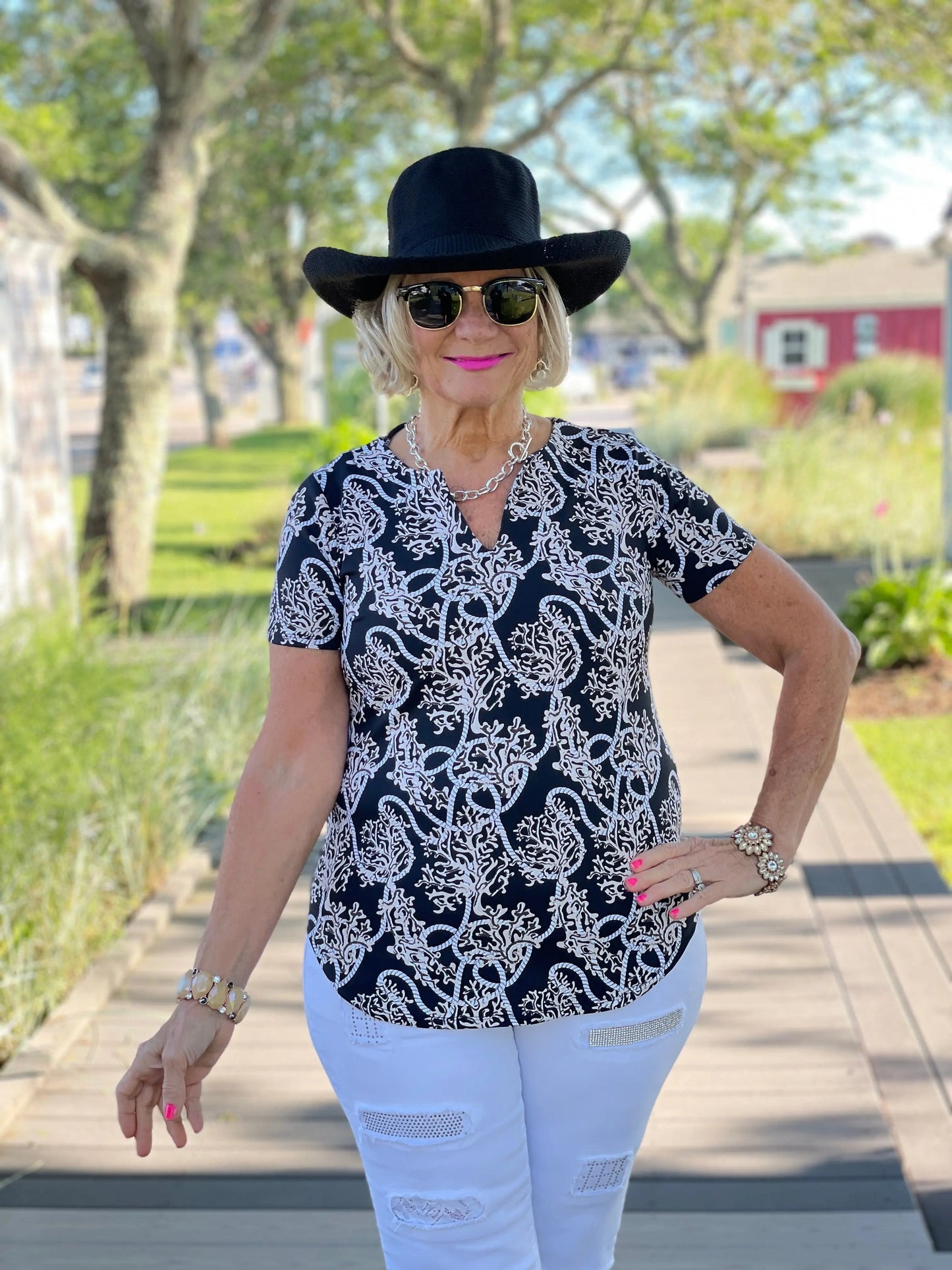 NAUTICAL LANE SHORT SLEEVE