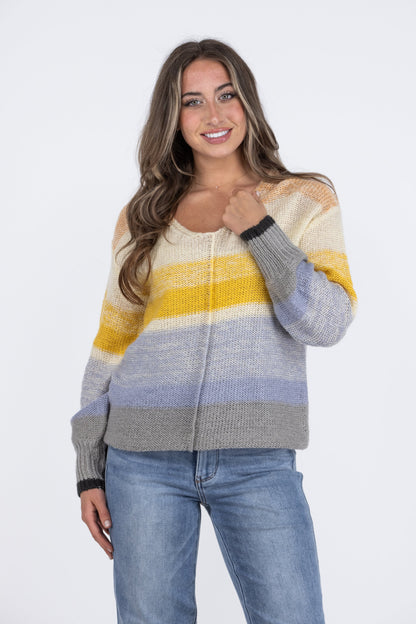 Gorgeous Gal Women's V-Neck Sweater