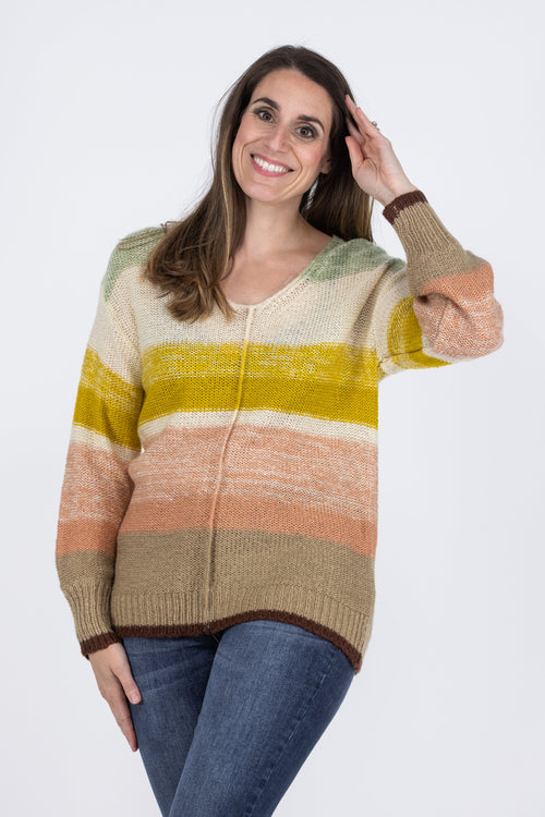 Gorgeous Gal Women's V-Neck Sweater
