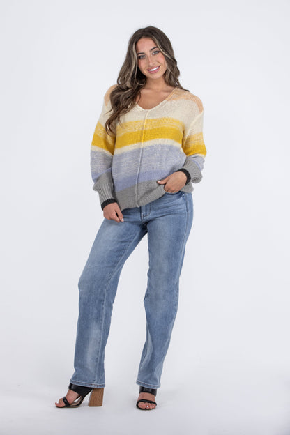 Gorgeous Gal Women's V-Neck Sweater