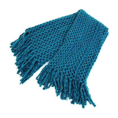 Mini Tube Fringe Scarf