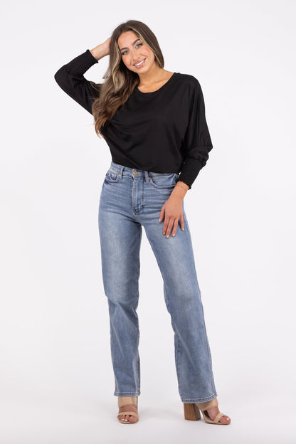 Enjoy Something Simple Women's Long Sleeve Top