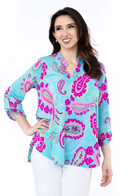 Lizzy Women's 3/4 Sleeve Top