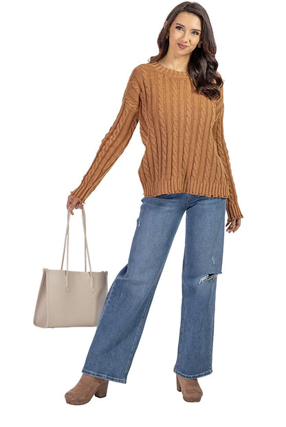 Women's Mineral Washed Sweater