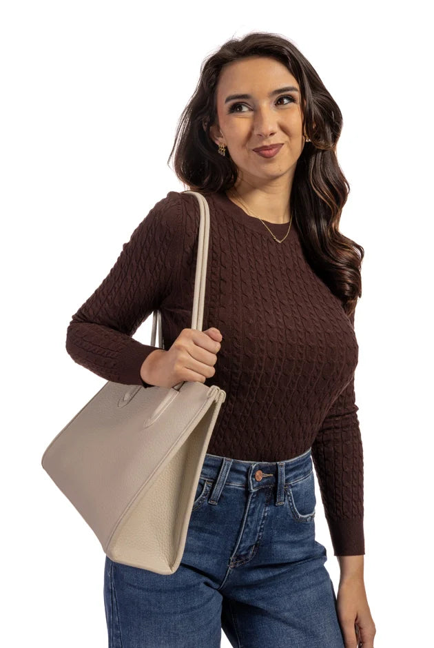 Women's Cable Knit Sweater