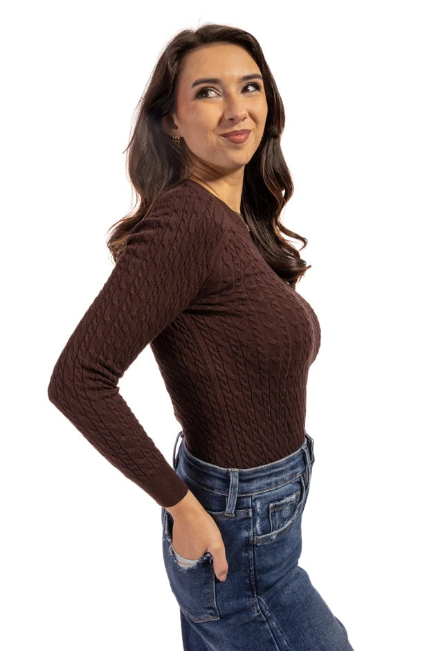 Women's Cable Knit Sweater