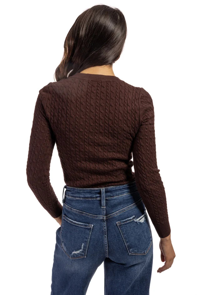 Women's Cable Knit Sweater
