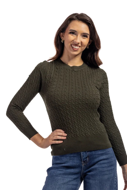 Women's Cable Knit Sweater