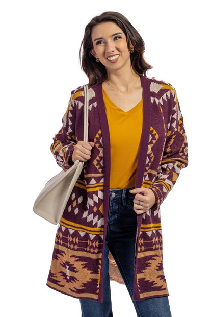 Women's Cozy Open Front Cardigan