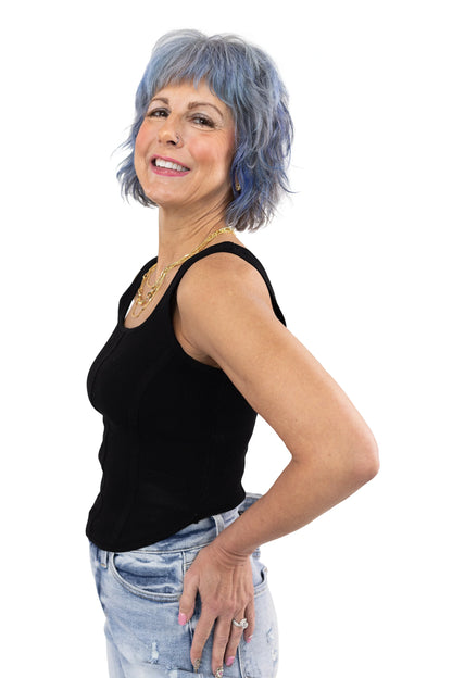 Women's Knitted Corset Tank Top