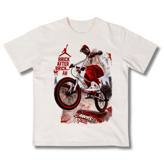 Jordan 4 Retro Nigel Sylvester Brick After Brick Only Jawns Graphic T-Shirt - T-Shirt - Jawns on Fire Sneakers & Shoes
