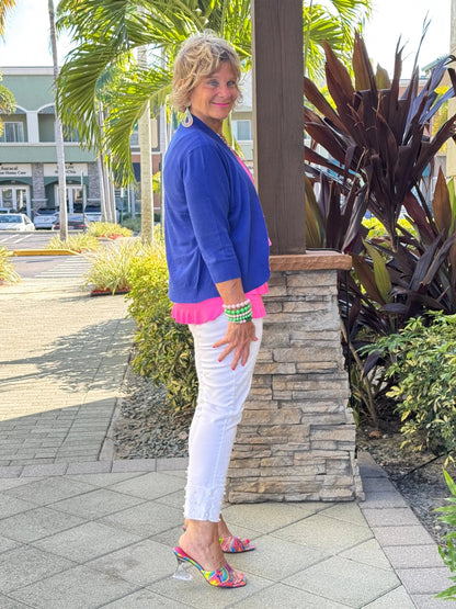PEYTON BLU SHRUG