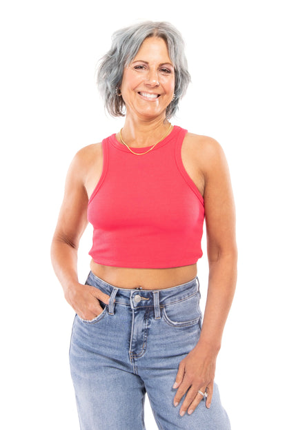 Captivating Moments Women's Cropped Racerback Bralette