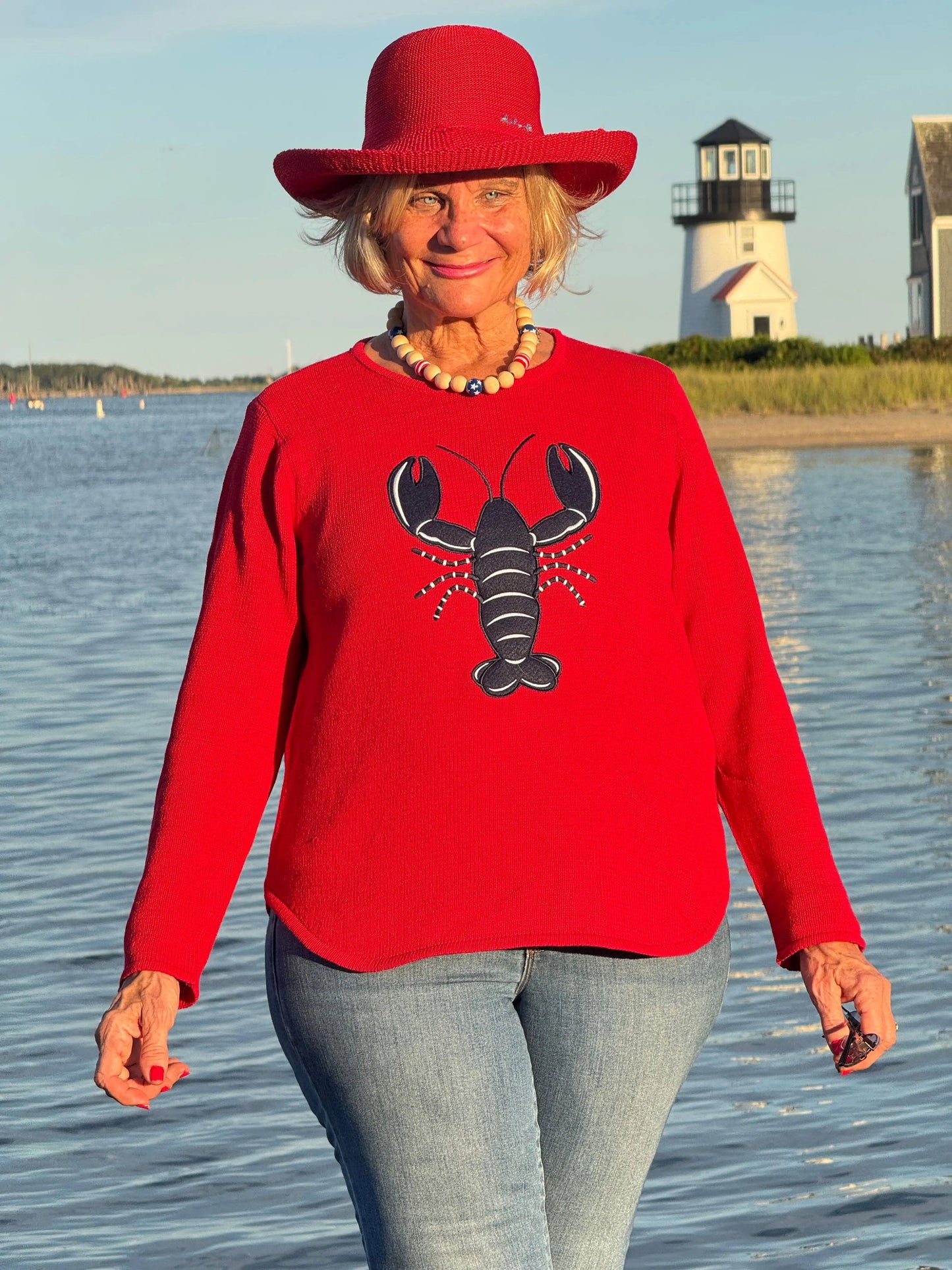 RED LOBSTER SWEATER