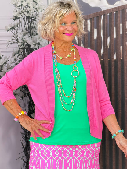 PALM BEACH LATTICE SKORT