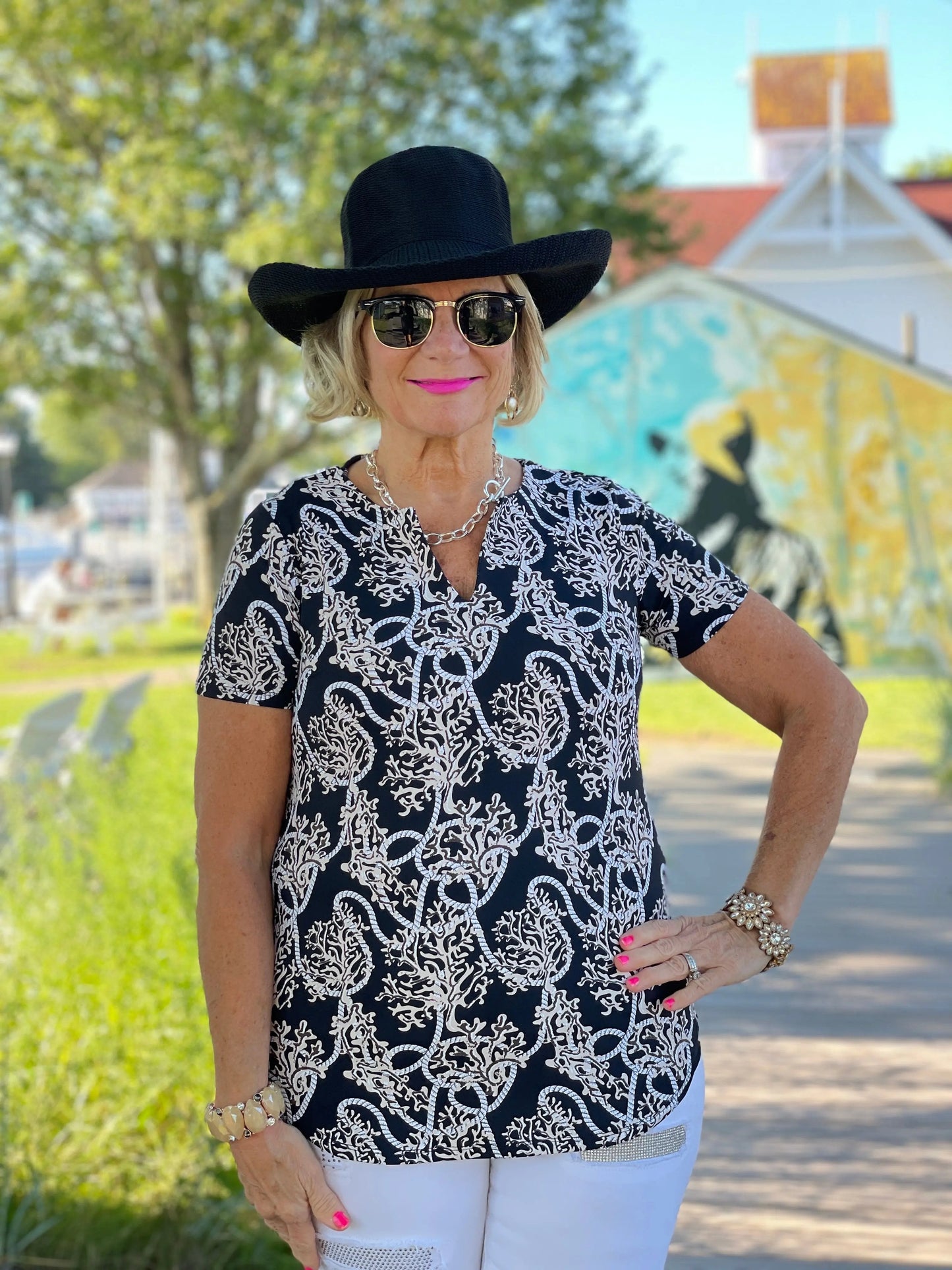 NAUTICAL LANE SHORT SLEEVE