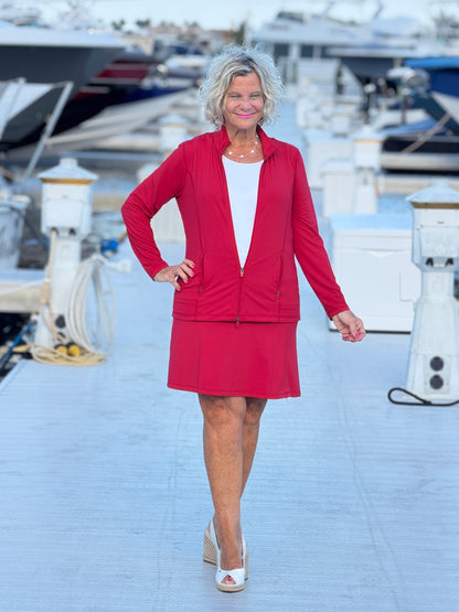 REGATTA RED SKORT