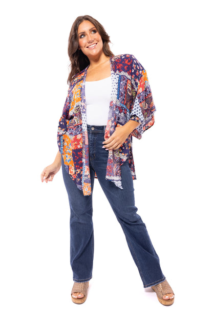 Send My Love Women's Layering Lightweight Kimono