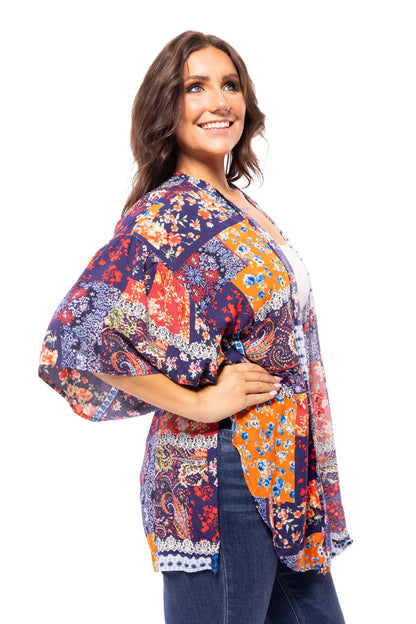 Send My Love Women's Layering Lightweight Kimono