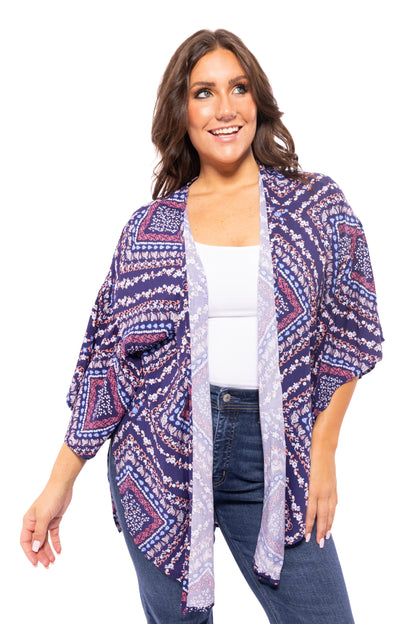 Send My Love Women's Layering Lightweight Kimono