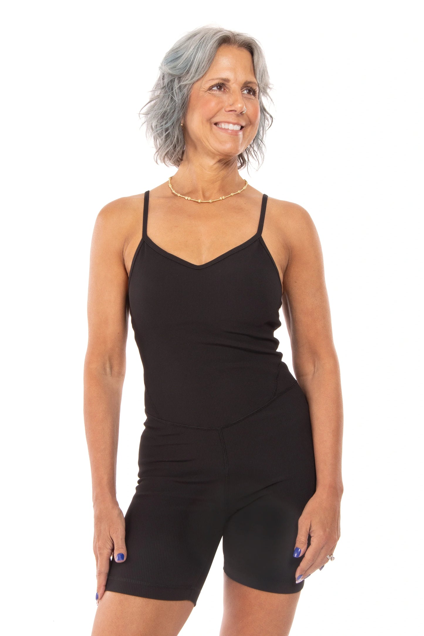 All Into You Women's Spaghetti Strap Romper