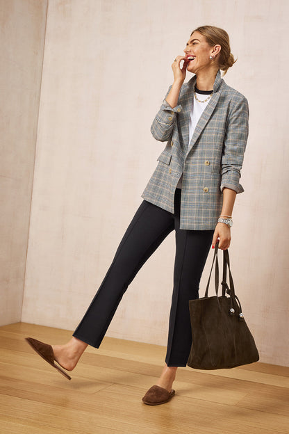 Marcia Plaid Blazer