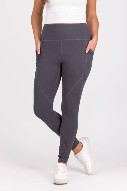We Mesh Together Well Women's Lightweight Full Length Leggings