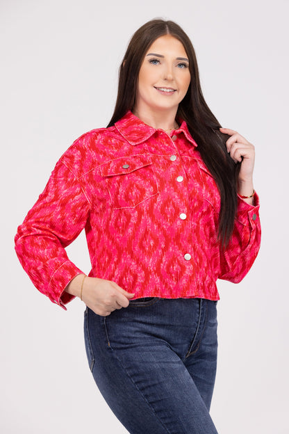 Tell Me About It Women's Corduroy Jacket