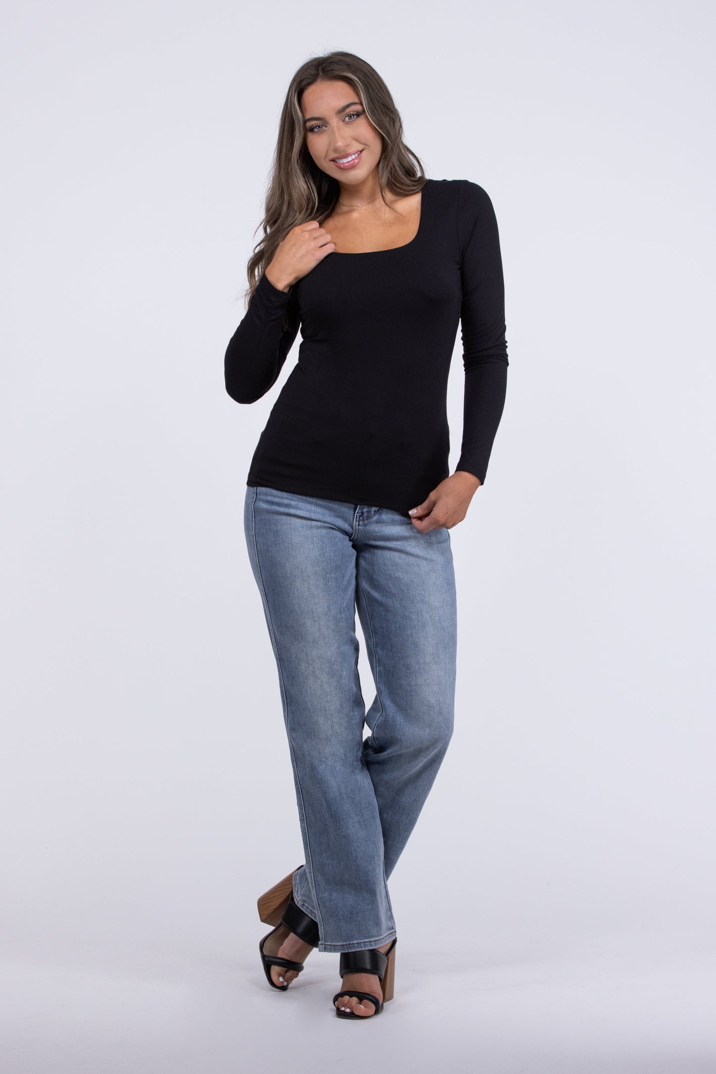 Get Their Attention Women's Bra Free Long Sleeve Top