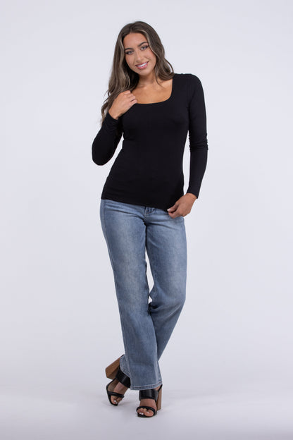 Get Their Attention Women's Bra Free Long Sleeve Top