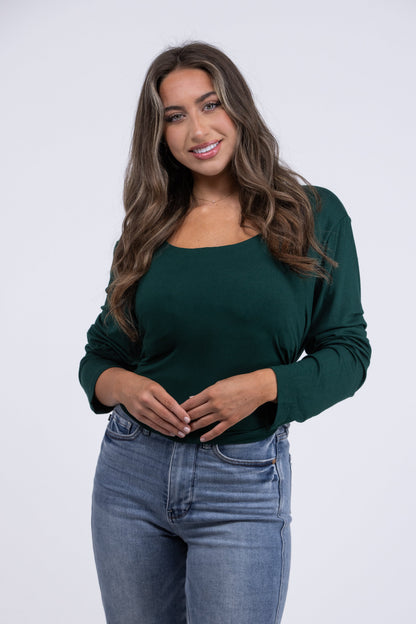 Get Their Attention Women's Bra Free Long Sleeve Top