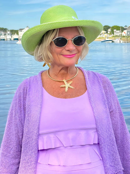 STARFISH BLING SILVER SET