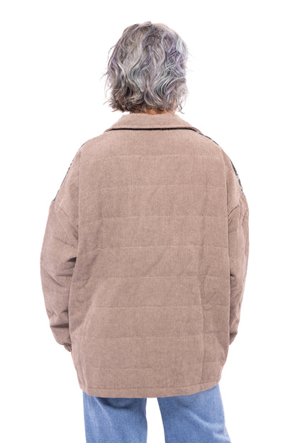 Free Spirit Women's Aztec Quilted Shacket