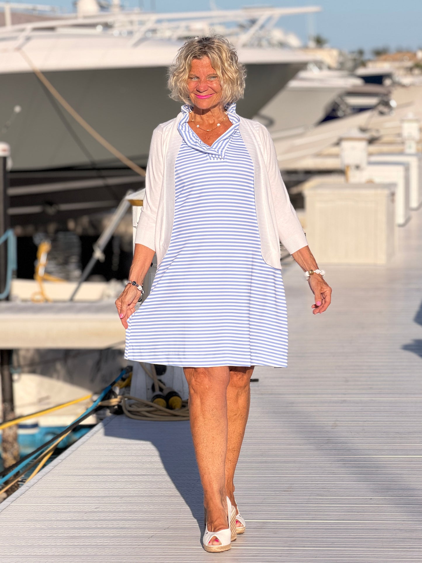 MARINA PERRI RUFFLE DRESSS