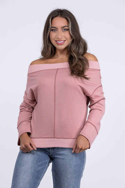 I Can See You Women's Off Shoulder Top