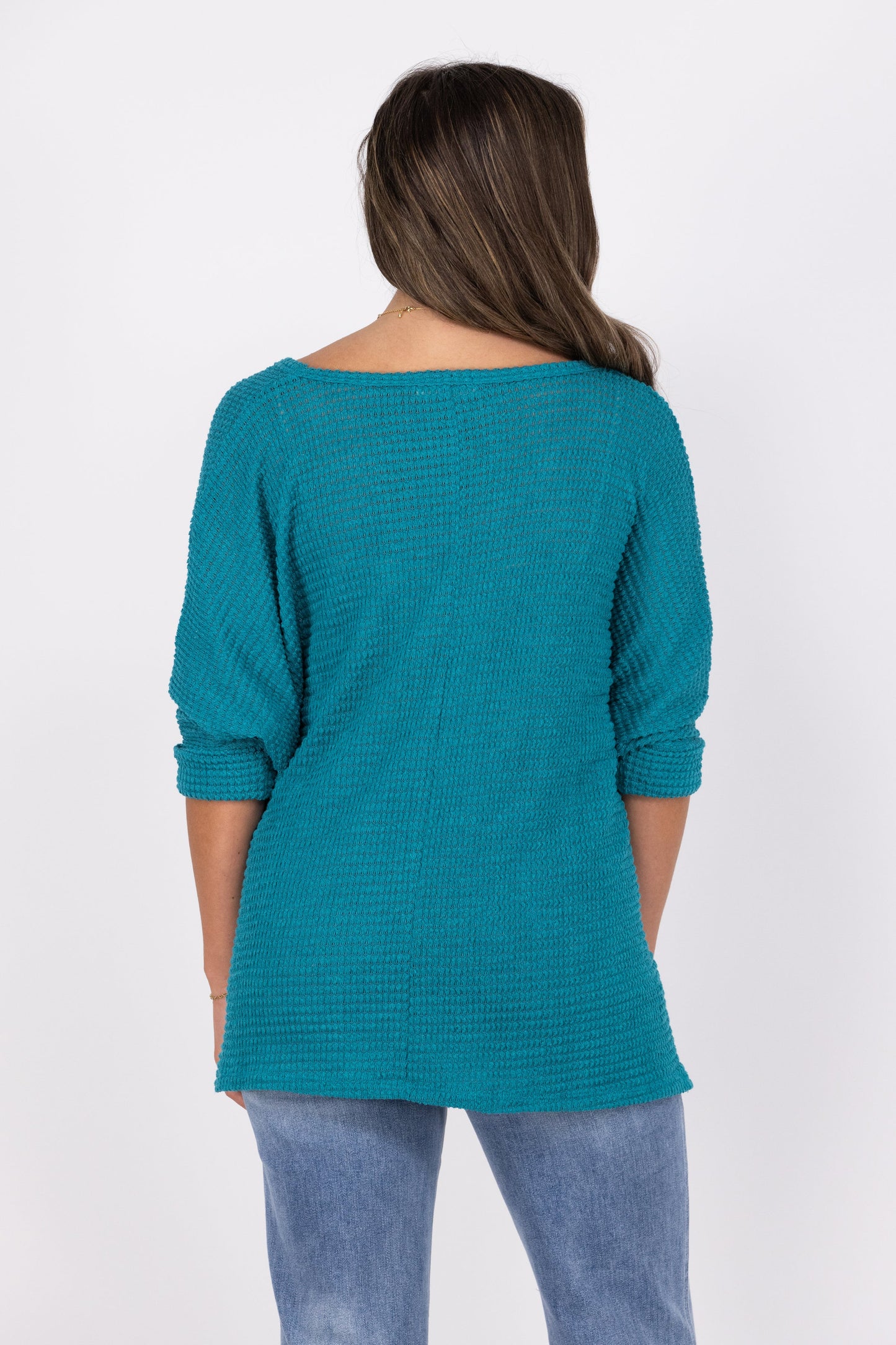 Take Flight Women's Waffle Knit Long Sleeve Top