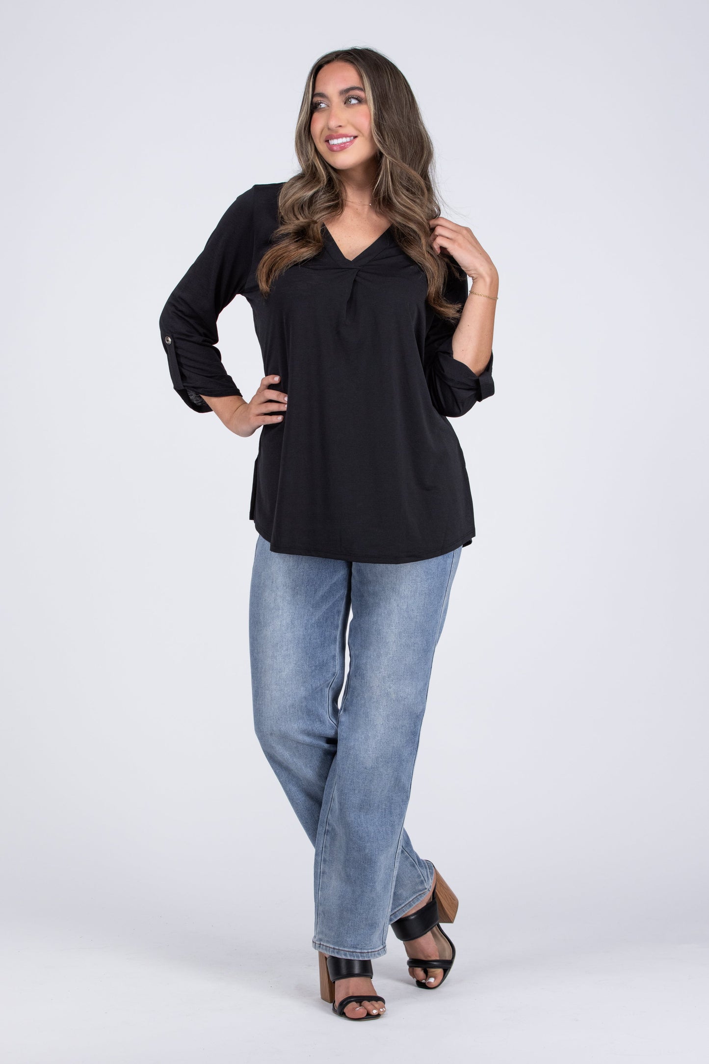 Day In New York Women's Flowy Long Sleeve Top
