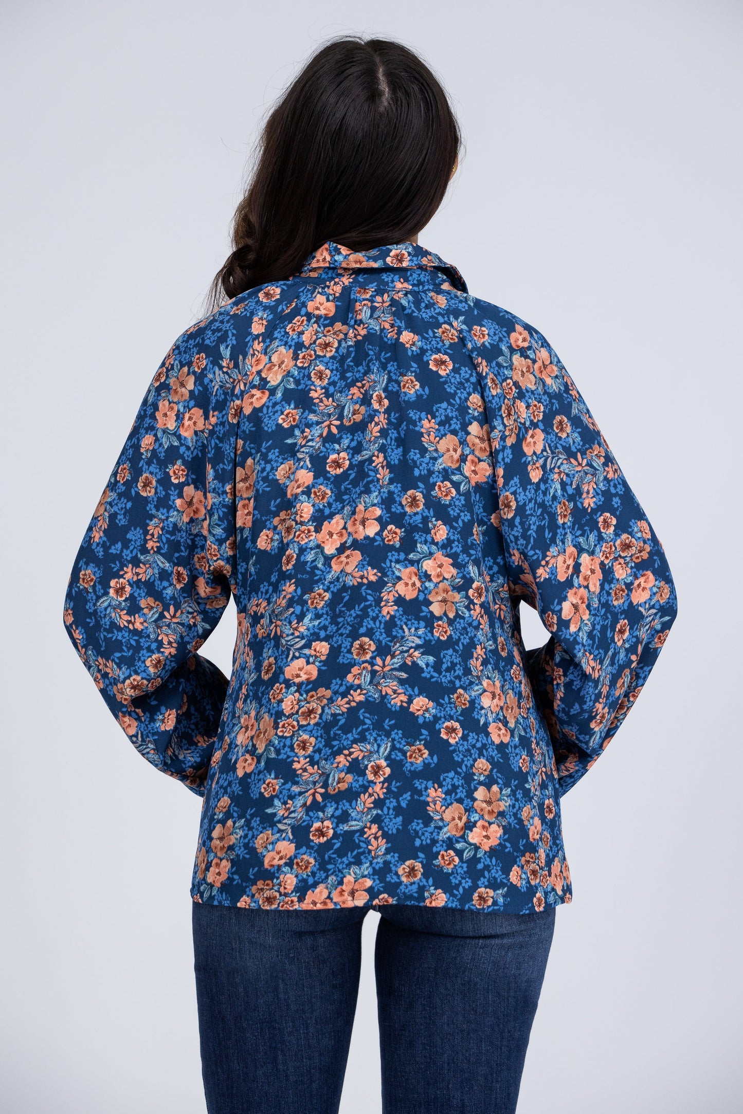Losing Me Women's Button Up Long Sleeve Top
