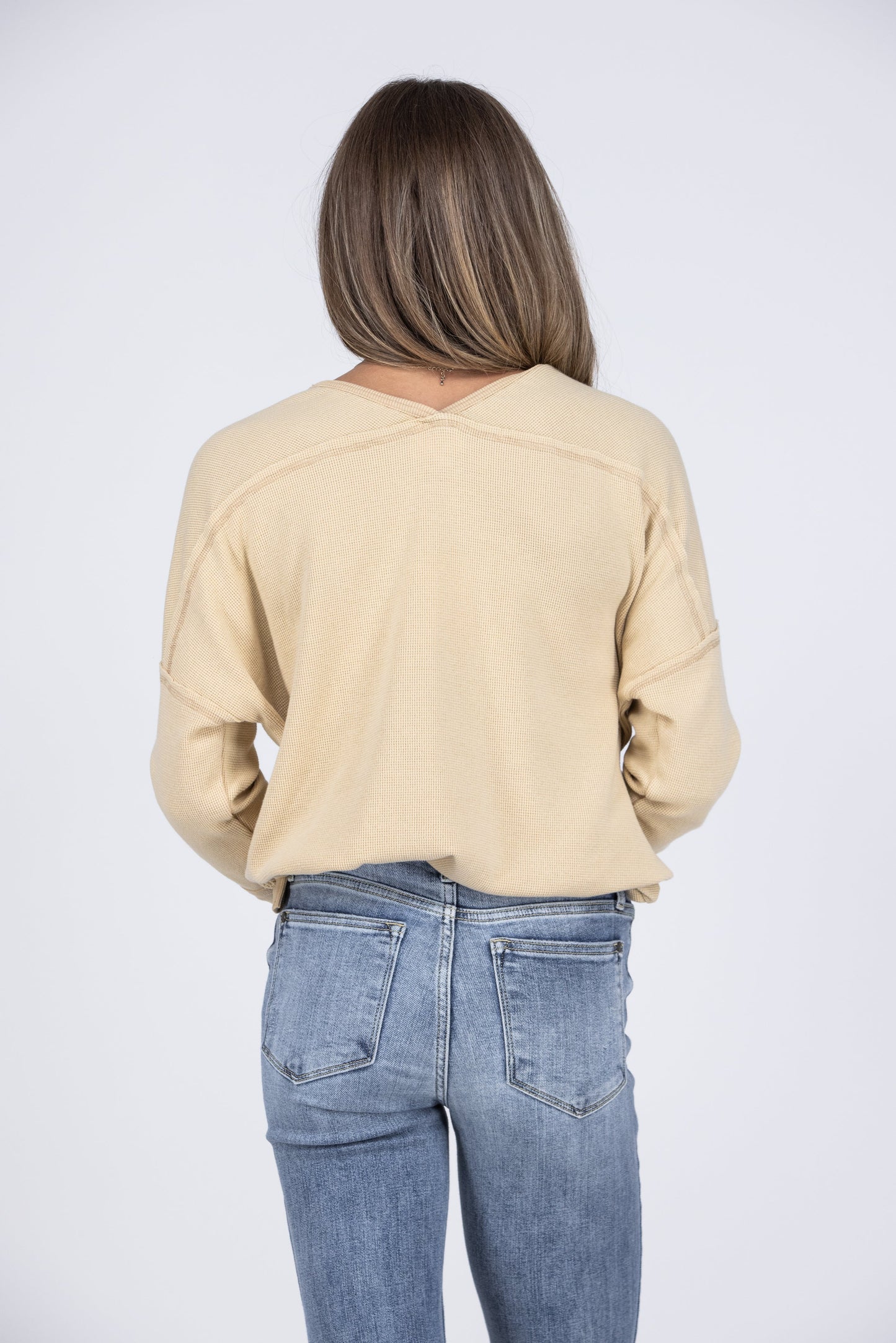 Be More Creative Women's Ribbed Long Sleeve Top