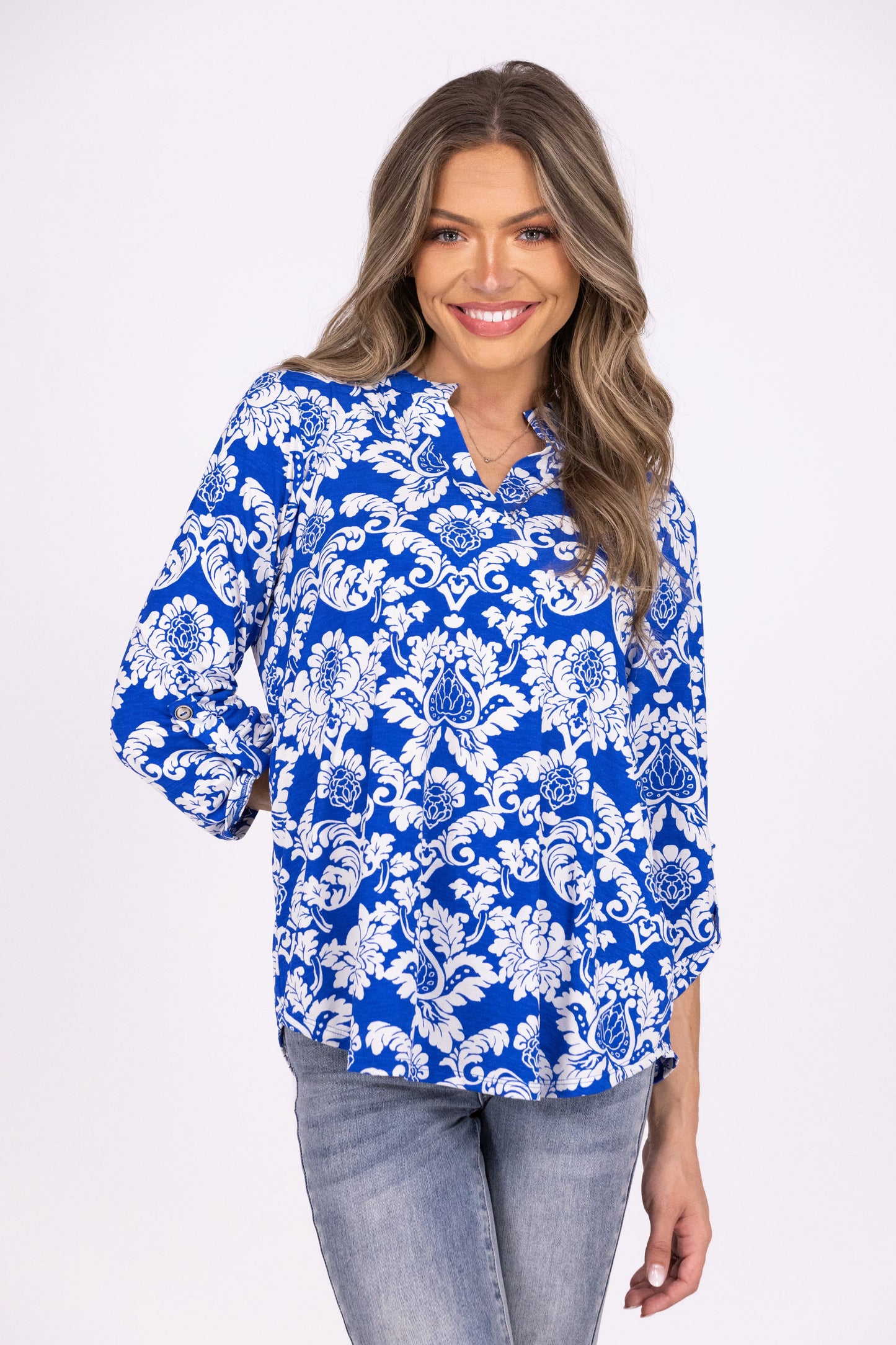 Lizzy Women's 3/4 Sleeve Top
