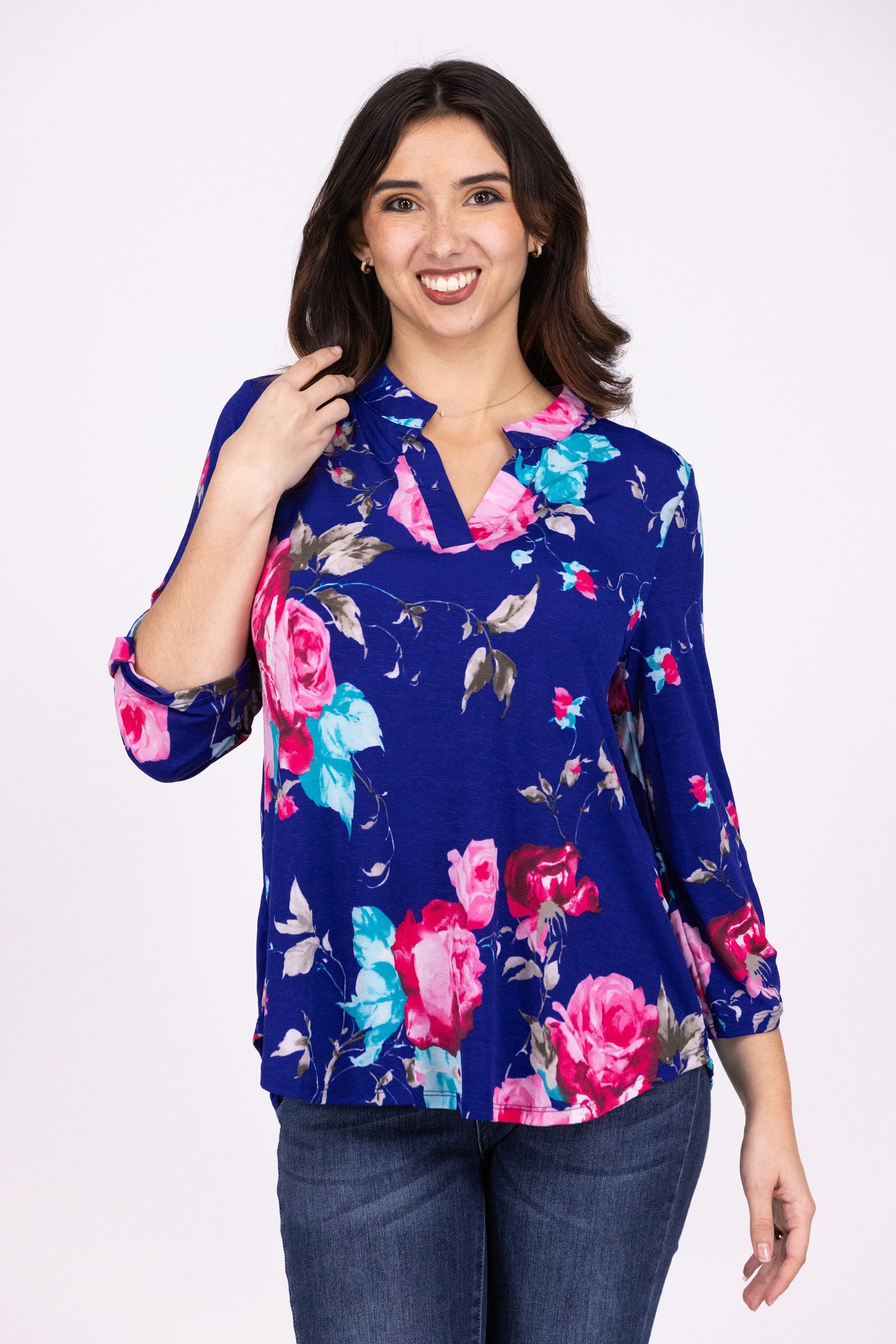 Lizzy Women's 3/4 Sleeve Top