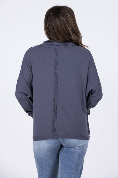 Just Go With It Women's Long Sleeve Pullover