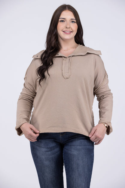 Just Go With It Women's Long Sleeve Pullover