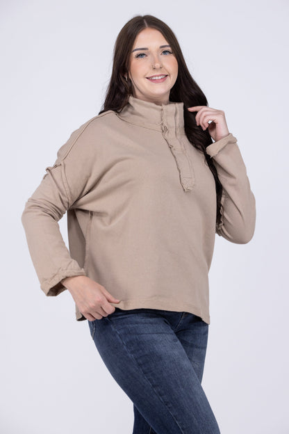 Just Go With It Women's Long Sleeve Pullover