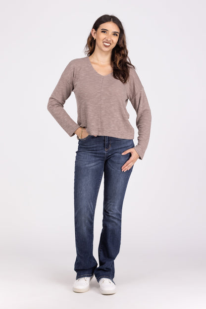 Doing It My Way Women's Knit Long Sleeve Top